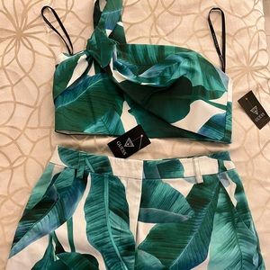 COPY - Marciano tropical shorts set